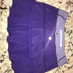 Pace Setter Lululemon Purple Skirt